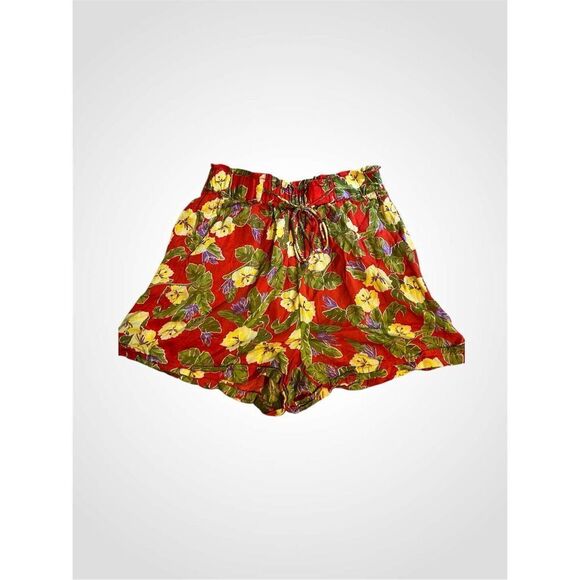 Urban Outfitters Floral Shorts Pockets SMALL - Picture 1 of 7